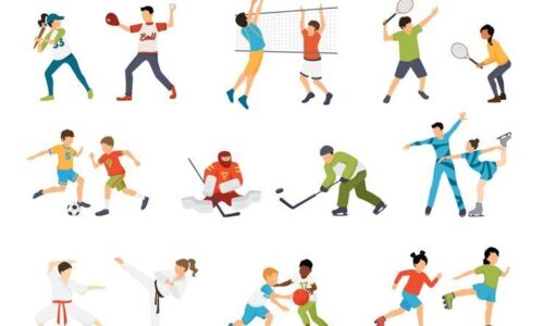 collection d'images représentant différents types de sports